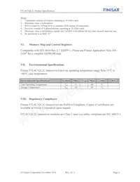 FTL4C1QL2L Datasheet Page 6
