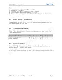 FTL4C1QL2L Datasheet Pagina 6