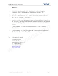 FTL4C1QL2L Datasheet Pagina 8