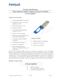 FTL4C1QM2C Datasheet Cover