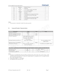 FTL4C1QM2C Datasheet Pagina 3