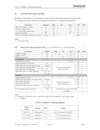 FTLC1122RDNL Datasheet Page 4
