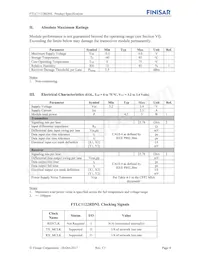 FTLC1122RDNL Datasheet Pagina 4