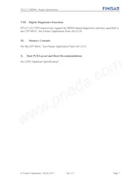 FTLC1122RDNL Datasheet Page 7