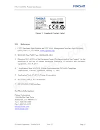 FTLC1122SDNL Datasheet Pagina 11