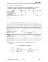 FTLC1141RDNL數據表 頁面 4