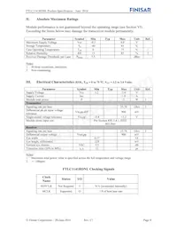 FTLC1141RDNL Datasheet Page 4