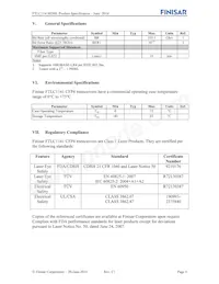 FTLC1141RDNL Datasheet Page 6