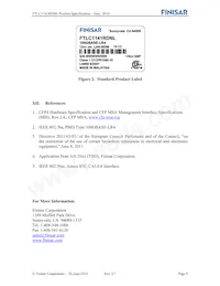 FTLC1141RDNL Datasheet Page 9