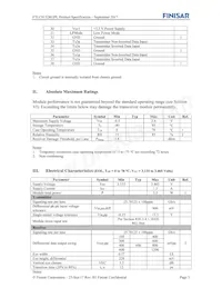 FTLC9152RGPL Datasheet Page 3