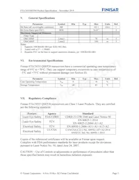 FTLC9555REPM Datasheet Pagina 5