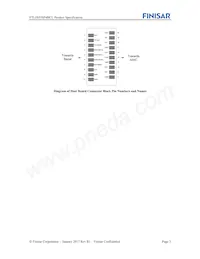 FTLF8538P4BCL Datasheet Page 3