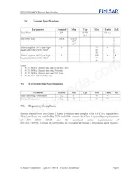 FTLF8538P4BCV Datasheet Page 6