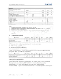 FTLX2072D333 Datasheet Page 4