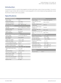 G-SFP-20-W Datasheet Page 2