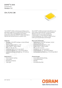 GW JTLPS1.CM-JLJN-A333-1-150-R33 Datasheet Copertura