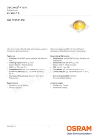 GW P7STA1.PM-VJWF-65S5-1-700-R33 Datasheet Cover