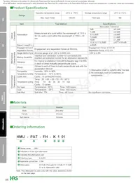 HMU-PAT-FH-K120 Datasheet Pagina 2