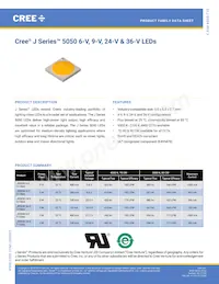 JQ5050AWT-00-0000-000C0BB450E 데이터 시트 표지