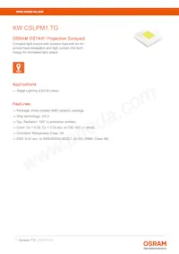 KW CSLPM1.TG-8N7P-EBVF46FCBB46-15B5-S Datasheet Cover
