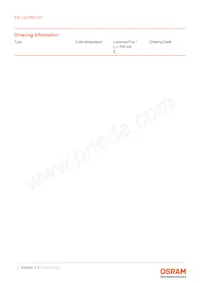 KW CSLPM2.CC-8L8M-4R9T-0-700-S Datasheet Page 2