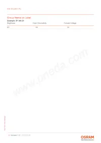 KW DCLMS1.PC-BYCX-5J7K-1-20-R18 Datasheet Pagina 8