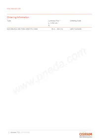 KW DMLN32.SB-7H6K-H5S7-PU-15B5-200-S Datasheet Page 2