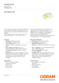 KW DMLS31.SG-MLNK-EBVF46FCBB46-1-700-R18 Datasheet Cover