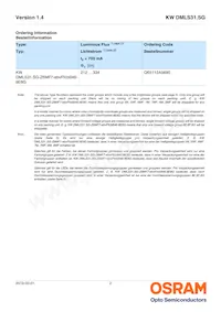 KW DMLS31.SG-MLNK-EBVF46FCBB46-1-700-R18 Datasheet Pagina 2