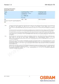 KW H2L531.TE-6P5Q-EBVF46FCBB46-1 Datasheet Pagina 2