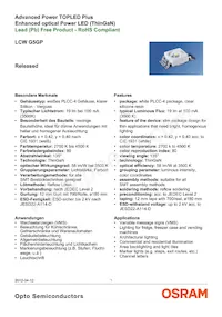 LCW G5GP-FYGY-5R8T-0-100-R18-Z Datasheet Cover