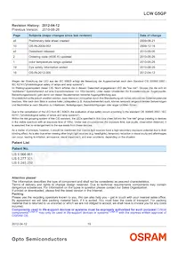 LCW G5GP-FYGY-5R8T-0-100-R18-Z Datasheet Pagina 19