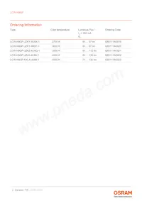 LCW H9GP-KXLX-4J8K Datasheet Page 2