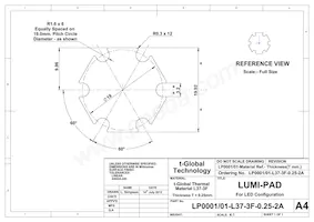LP0001/01-L37-3F-0.25-2A Datasheet Copertura