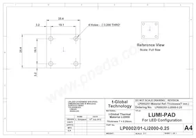LP0002/01-LI2000-0.25 데이터 시트 표지