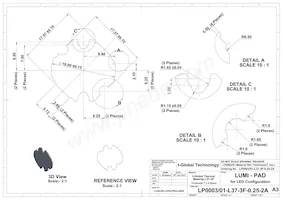 LP0003/01-L37-3F-0.25-2A Datasheet Cover