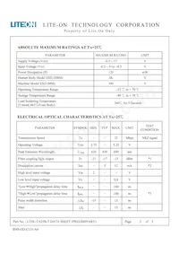 LTDL-TA25B-T Datenblatt Seite 2