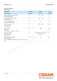 LUW CN7N-KYLX-EMKM-46-350-R18-Z Datasheet Page 3