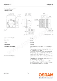 LUW CN7N-KYLX-EMKM-46-350-R18-Z Datasheet Page 13
