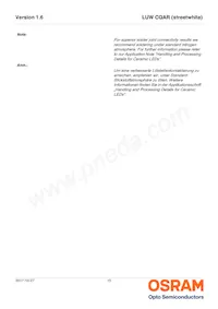 LUW CQAR-NPNR-JPJR-1-700-R18 Datasheet Pagina 15