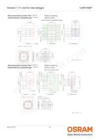 LUW H9QP-5M8M-HNJN-1-700-R18-Z Datasheet Pagina 14