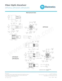 OPF2416TC Datasheet Pagina 2