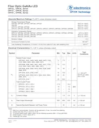 OPF340D Datasheet Page 2