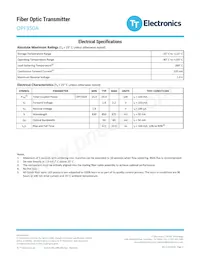 OPF350A Datasheet Page 3