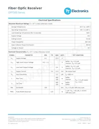 OPF507 Datasheet Pagina 5