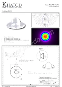 PLRSA2136EW 데이터 시트 표지