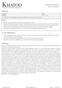 PLRSA2136EW Datasheet Page 2