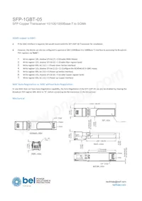 SFP-1GBT-05 Datasheet Pagina 4