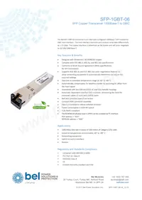 SFP-1GBT-06 Datenblatt Cover