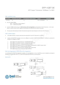 SFP-1GBT-06 Datasheet Pagina 3